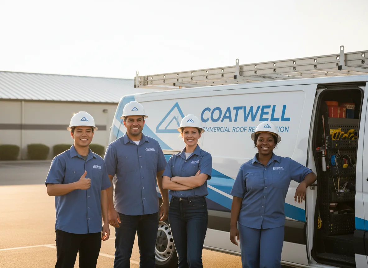Commercial roof coating company in Little River Academy, TX